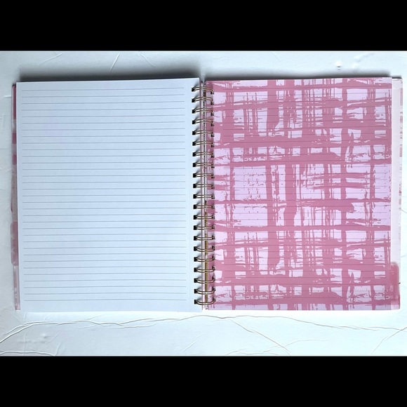 James Burke Collection Pink Heart Tie Dye Notebook - Picture 7 of 12
